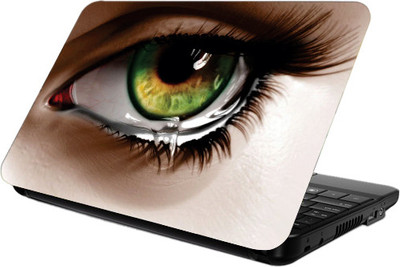57% OFF on Printland Eye Lashes Vinyl Laptop Decal