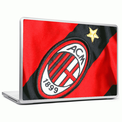 24% OFF on Headturnerz Ac Milan Jersey Vinyl Laptop Decal