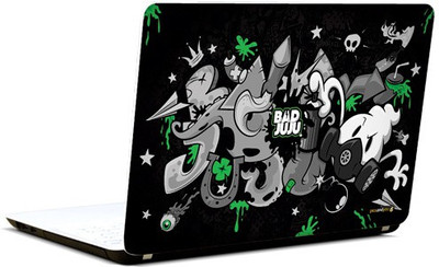 Pics And You Bad Juju Abstract 3M/Avery Vinyl Laptop Decal (Laptops And MacBooks)