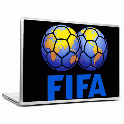 24% OFF on Headturnerz Fifa Logo in Black Vinyl Laptop Decal