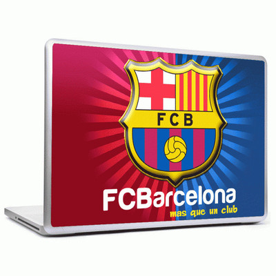 24% OFF on Headturnerz Fc Barcelona Crest Art Vinyl Laptop Decal