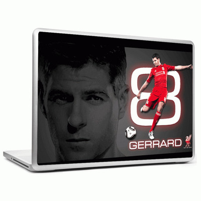 24% OFF on Headturnerz Steven Gerrard Liverpool Fc Vinyl Laptop Decal
