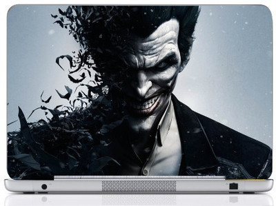 WebPlaza Batman Vs Joker Arkham Skin Vinyl Laptop Decal (All Laptops With Screen Size Upto 15.6 Inch)