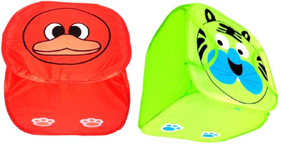 44% OFF on FabLooms 8 L Multicolor Laundry Basket 44% OFF on FabLooms 8 L Multicolor Laundry Basket