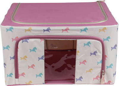 56% OFF on Urbanlyfe 10 L White, Pink Laundry Basket 56% OFF on Urbanlyfe 10 L White, Pink Laundry Basket