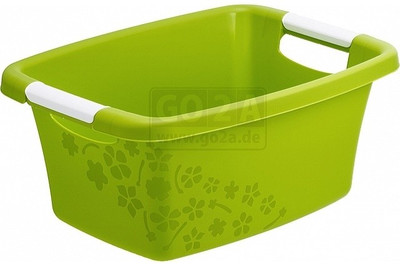 Rotho 12 L Green Laundry Basket