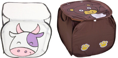 41% OFF on FabLooms 8 L Multicolor Laundry Basket 41% OFF on FabLooms 8 L Multicolor Laundry Basket