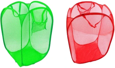 58% OFF on HMO India 3 L Multicolor Laundry Basket