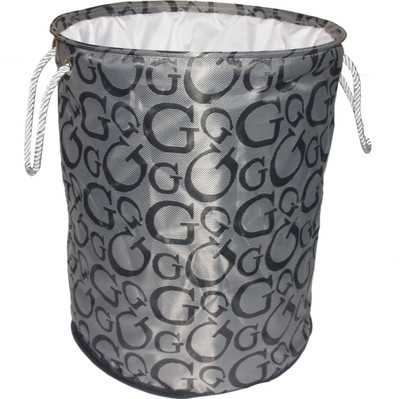 44% OFF on Gran 20 L Silver, Black Laundry Basket 44% OFF on Gran 20 L Silver, Black Laundry Basket