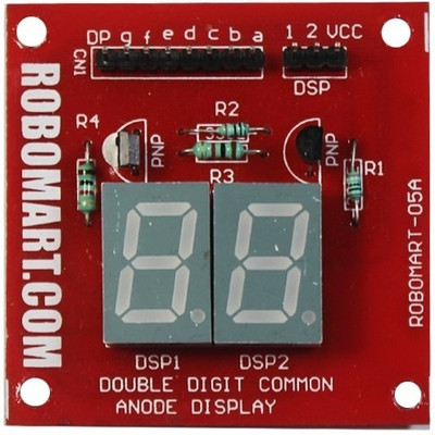 37% OFF on Robomart Double Digit Common Anode Seven Segment Display
