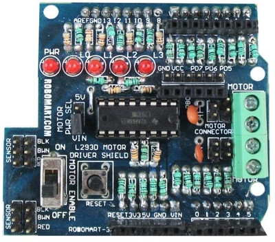 7% OFF on Robomart L293D Motor Driver Shield 7% OFF on Robomart L293D Motor Driver Shield