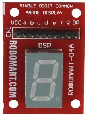 21% OFF on Robomart Single Digit Common Anode Seven Segment Display