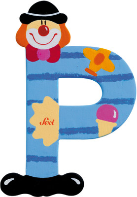 Sevi Letter P Clown Sevi Letter P Clown