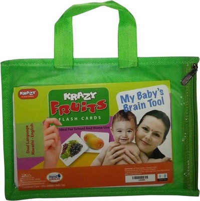 Mind Wealth Krazy Fruits - Marathi Flashcards Mind Wealth Krazy Fruits - Marathi Flashcards