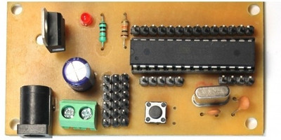 Robomart Atmega 8 Project Board With Controller V 2.0 Robomart Atmega 8 Project Board With Controller V 2.0