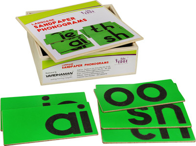 11% OFF on Eduedge Montessori Materials Language - Sandpaper Phonograms 11% OFF on Eduedge Montessori Materials Language - Sandpaper Phonograms