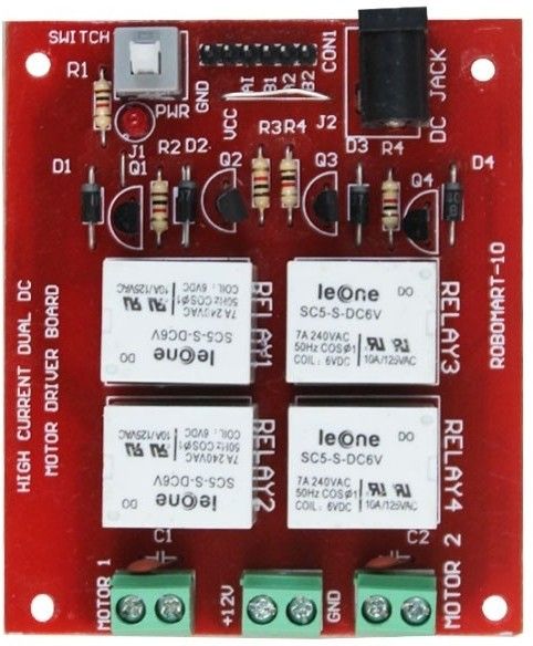 14% OFF on Robomart High Current Dual DC Motor Driver Board 14% OFF on Robomart High Current Dual DC Motor Driver Board
