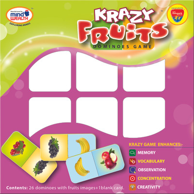 14% OFF on Mind Wealth Krazy Fruits Dominoes Game 14% OFF on Mind Wealth Krazy Fruits Dominoes Game