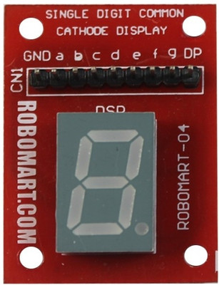 21% OFF on Robomart Single Digit Common Cathode Seven Segment Display