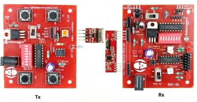 15% OFF on Robomart 434 MHz 4 ch. RF Wireless Robotic Board V2 15% OFF on Robomart 434 MHz 4 ch. RF Wireless Robotic Board V2