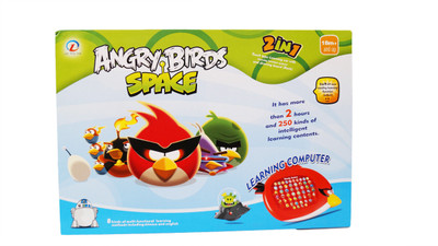 Imported Angry Bird Space Learning Computer With Whiteboard (Red)