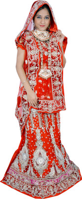 70% OFF on Aggarwal Traders Self Design Women's Lehenga Choli