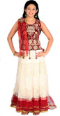 40% OFF on Saarah Self Design Girl's Lehenga, Choli and Dupatta Set 40% OFF on Saarah Self Design Girl's Lehenga, Choli and Dupatta Set