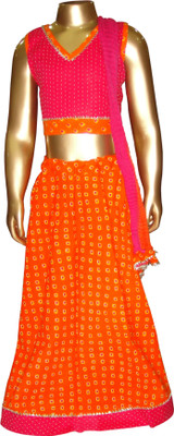 Exclusive From Jaipur Printed Baby Girl's Ghagra Choli Exclusive From Jaipur Printed Baby Girl's Ghagra Choli