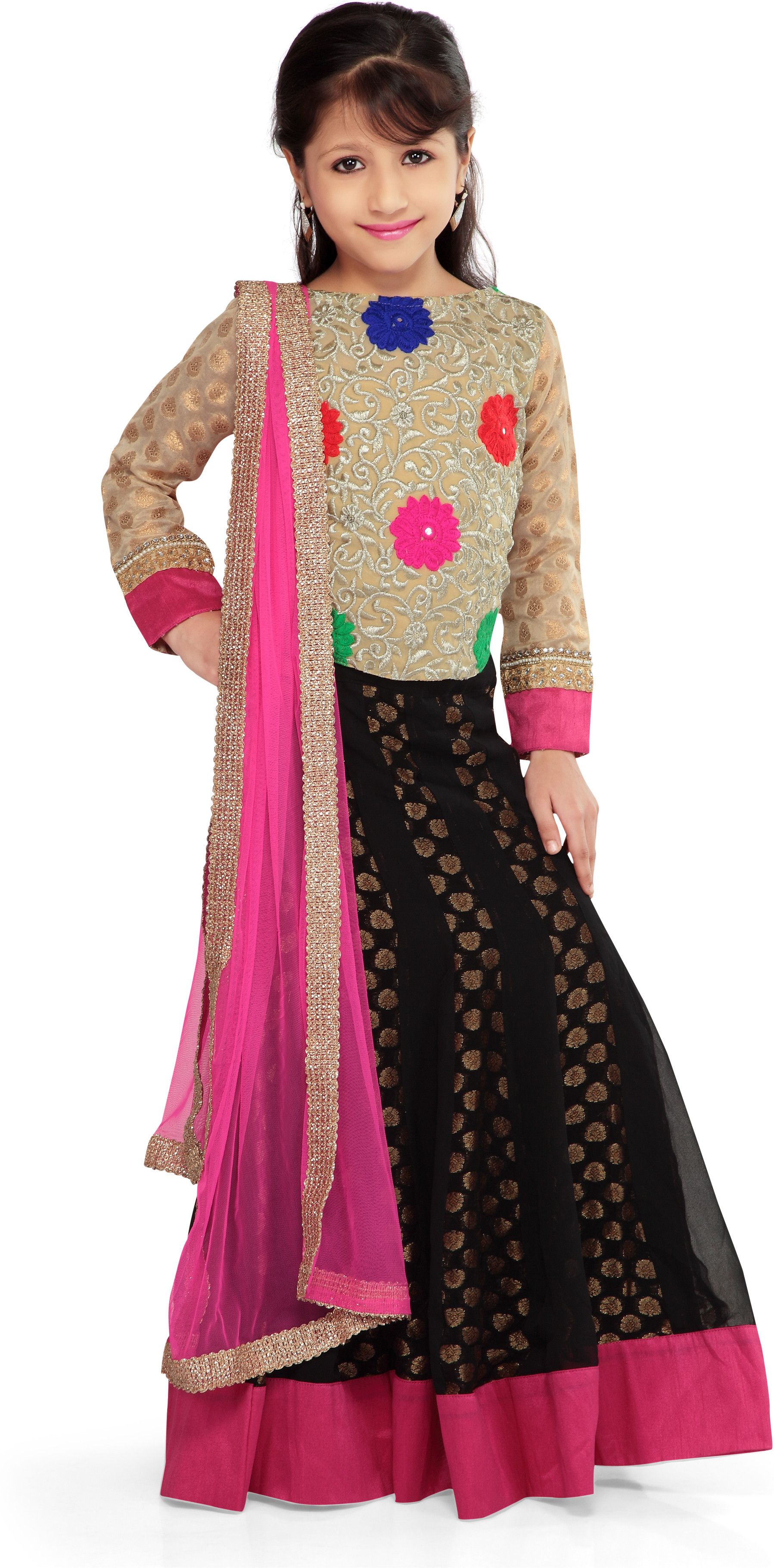 20% OFF on K&U Self Design Girl's Ethnic