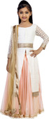 K&U Self Design Girl's Lehenga, Choli and Dupatta Set K&U Self Design Girl's Lehenga, Choli and Dupatta Set