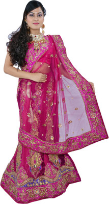 70% OFF on Aggarwal Traders Self Design Women's Lehenga Choli