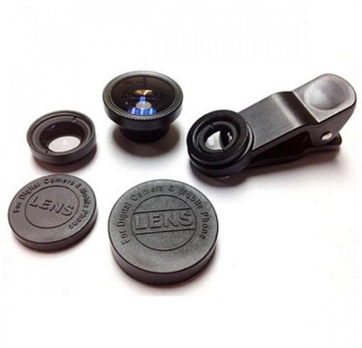 75% OFF on Tuzech 3 In 1 Universal Phone Lens with Clip Lens Black, 18-55 75% OFF on Tuzech 3 In 1 Universal Phone Lens with Clip Lens Black, 18-55