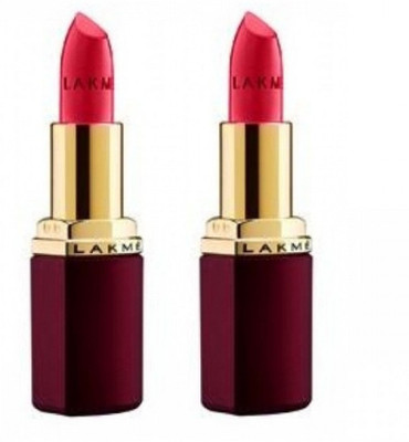 10% OFF on Lakme Enrich Satin Lip Color (Pack of 2) 8.8 ml 10% OFF on Lakme Enrich Satin Lip Color (Pack of 2) 8.8 ml