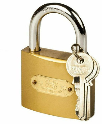 45% OFF on Square Circle Meibao 70 Mm Large With 3 Keys Padlock Gold 45% OFF on Square Circle Meibao 70 Mm Large With 3 Keys Padlock Gold