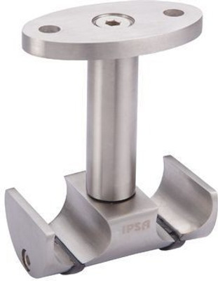 30% OFF on IPSA Glass Door Locks Clamp Fixing For Track Connection With Top Ceiling -Ip068b Strap Lock Silver