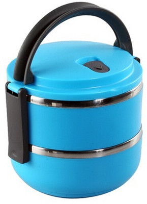 18% OFF on KB's Double Layer Round 2 Containers Lunch Box 18% OFF on KB's Double Layer Round 2 Containers Lunch Box