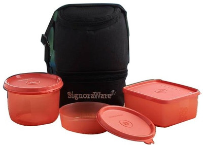 Signoraware 525 3 Containers Lunch Box Signoraware 525 3 Containers Lunch Box