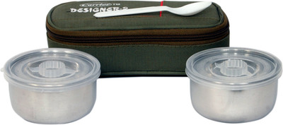20% OFF on Carrier Designer-2 Green 2 Containers Lunch Box 20% OFF on Carrier Designer-2 Green 2 Containers Lunch Box