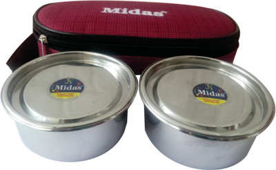 27% OFF on Midas 1921mlbm 2 Containers Lunch Box