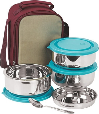 19% OFF on Nano 9 Tiffiny 3pc Senior Insulated 3 Containers Lunch Box 1600 ml 19% OFF on Nano 9 Tiffiny 3pc Senior Insulated 3 Containers Lunch Box 1600 ml