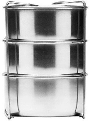 19% OFF on Milton Econa 3 Office Range Plastic, Stainless Steel Lunch Boxes 450 ml