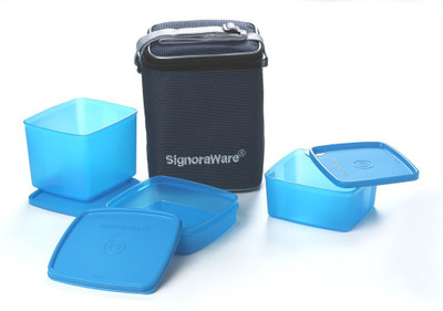 Signoraware 517 Director Special 3 Containers Lunch Box Signoraware 517 Director Special 3 Containers Lunch Box