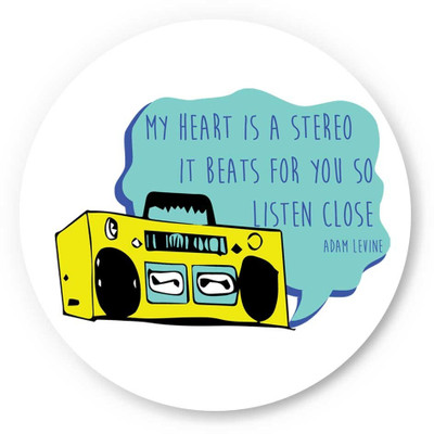 33% OFF on PosterGuy Stereo Heart Adam Levine Music Fridge Magnet
