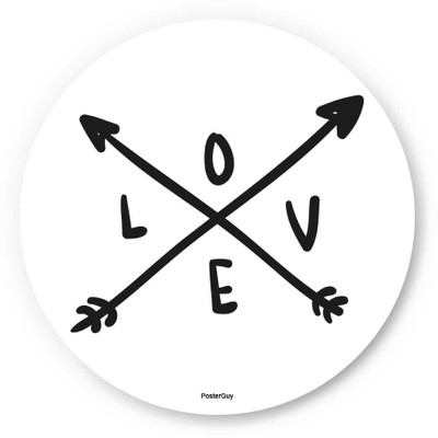 33% OFF on PosterGuy Love Arrow Valentine's Day Fridge Magnet