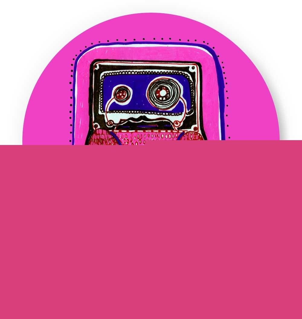 33% OFF on PosterGuy The Singing Owl Pink Quirky Fridge Magnet