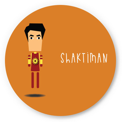 33% OFF on PosterGuy Shaktiman Comic Fridge Magnet