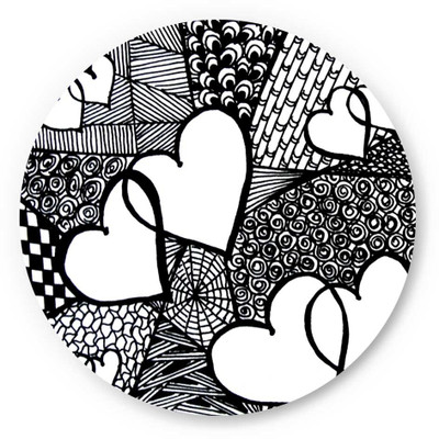 33% OFF on PosterGuy Hearts Valentines Day Fridge Magnet