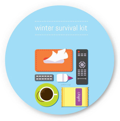 33% OFF on PosterGuy Winters Illustration Fridge Magnet