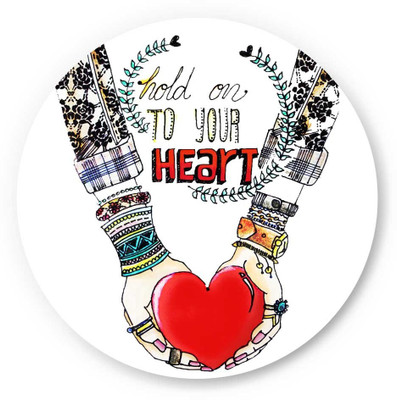 33% OFF on PosterGuy Hold on to your heart Designer Fridge Magnet 33% OFF on PosterGuy Hold on to your heart Designer Fridge Magnet