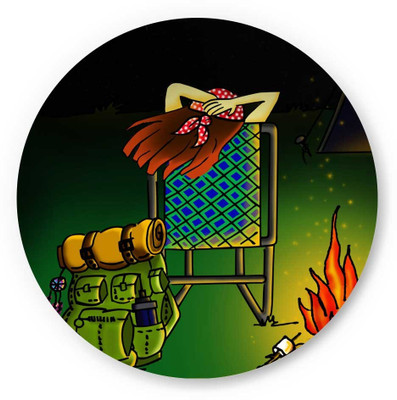 33% OFF on PosterGuy Bonfire Night Illustration Fridge Magnet 33% OFF on PosterGuy Bonfire Night Illustration Fridge Magnet